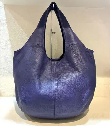 [ 새상품급 ] PAPILLONNER 토끼 가죽 토트백 보라색