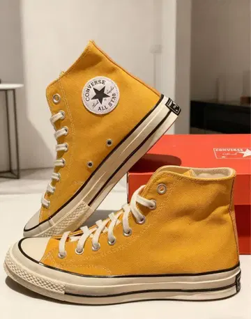 [ 새상품 28cm ] 한정판 CT70 하이컷 썬플라워