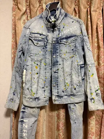 Z FRONTIER 데님 자켓 & 팬츠 세트