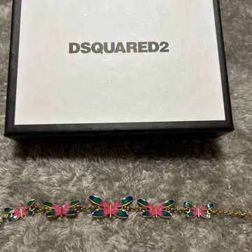 DSQUARED2 나비 모티브 팔찌