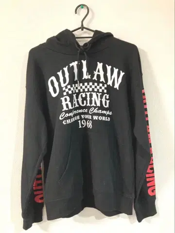 THRUNTON 빅 로고 후드티 M 사이즈