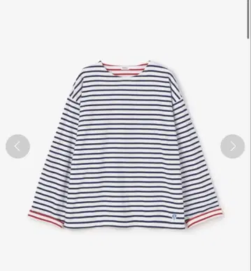 ORCIVAL 더블 페이스 풀오버 보더