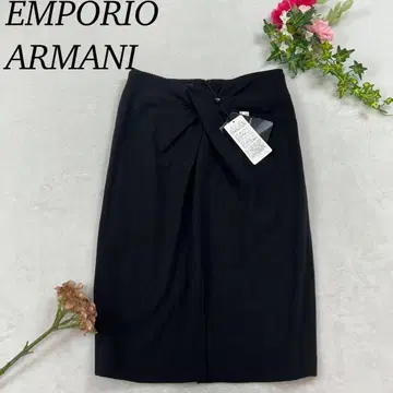 J586 미사용 새상품 M 엠포리오 아르마니 미디 스커트 여성용