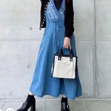 새상품급 URBAN RESEARCH Sonny Label 카슈쿨 원피스