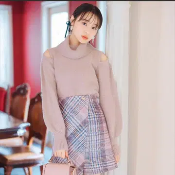 윌 셀렉션 트위드 스커트