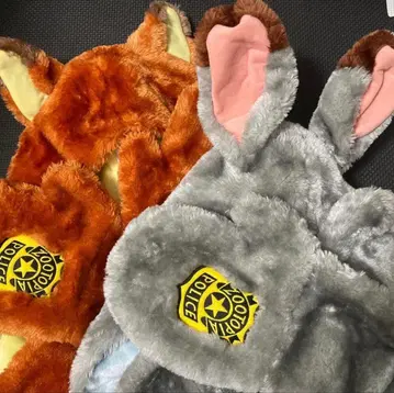 레어 디즈니 머플러 캡 팬 캡 닉 주디