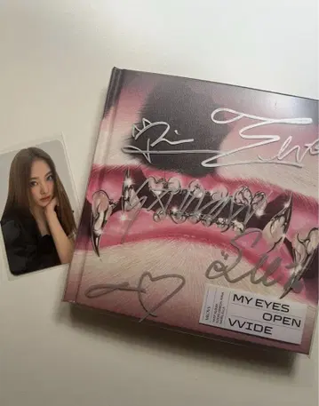 meovv 친필 사인 1st EP