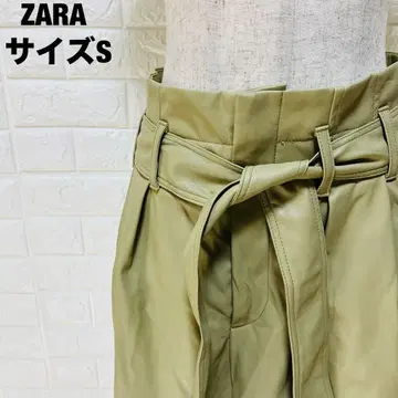ZARA 벨트 포함 숏팬츠 S 사이즈 올리브 그린 새상품급 [ 47 ]