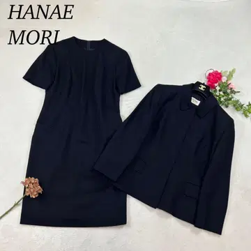 J595 새상품급 XL 하나에모리 스커트 셋업 네이비 여성용