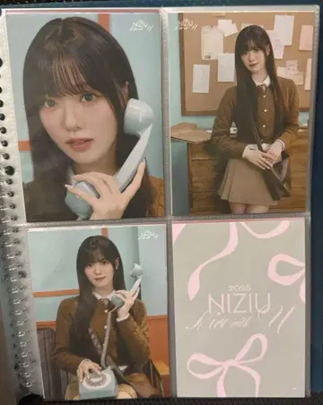 NiziU Live with U 2025 홀츠 랜덤 리오 7장 세트