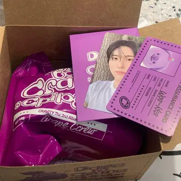 cravity ccrew 쿠쿠루 우빈 우카 트레이딩 카드 봉제 인형