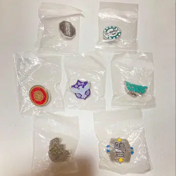 가격 인하 가능 하이큐 학교 휘장 핀즈 미개봉