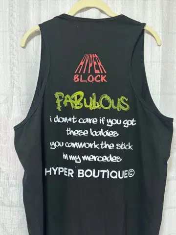 HYPER BOUTIQUE 탱크탑 L 사이즈
