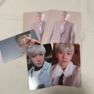 EXO CBX 백현 트레이딩 카드 엽서 세트