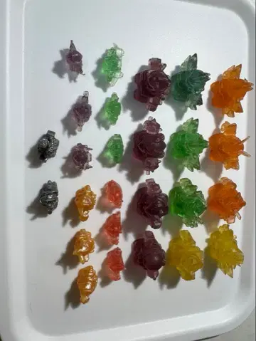 건 지우개 투명 은색