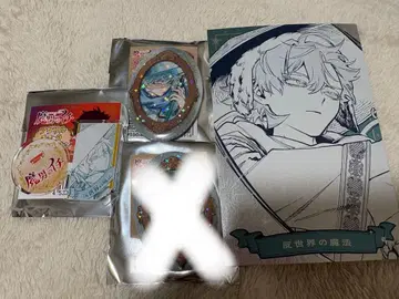 마남의 이치 메탈릭 엽서 마녀의 거울 캔뱃지 반세계의 마법