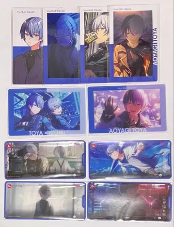 [ 익명 배송 ] 프로세카 아오야기 토야 에피카 메모스테 묶음 판매