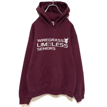 해외 구제 의류 길단 투우 리미트리스 프린트 후드티 2090