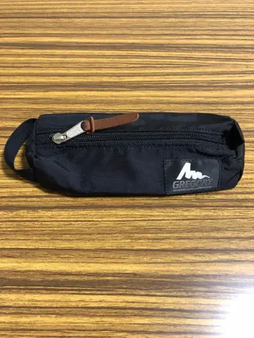 GREGORY 멀티 파파스 케이스 펜 케이스 블랙 파우치