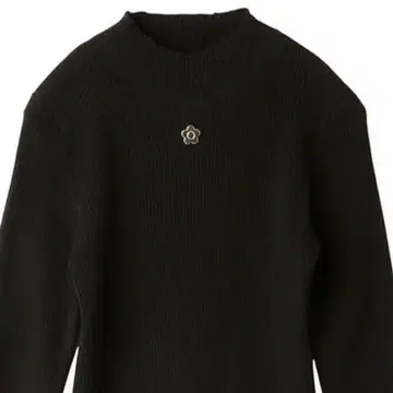 마리콴트 릴리 브라운 LILY BROWN 하이넥 니트 블랙