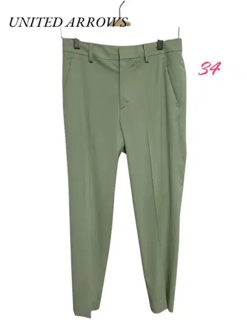 UNITED ARROWS 슬랙스 하의 그린 34