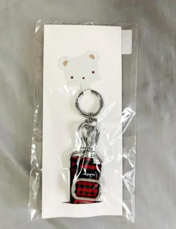 파밀리아 숄더 스트랩 빨간색 체크