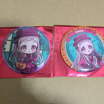 지박소년 하나코 군 아모크레이프 AmoCrepe 캔뱃지 네네 세트