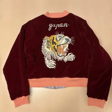 used 풀카운트 리버서블 스카잔 M 벨벳 & 퀼팅