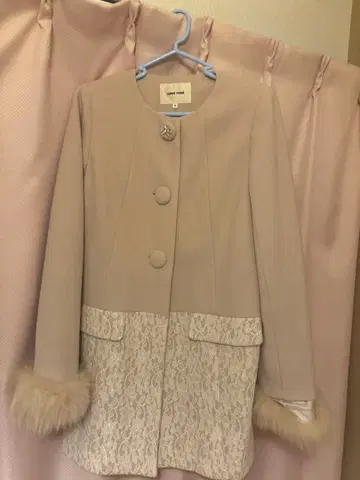 LESSE PASSE 비쥬 코트 38 사이즈