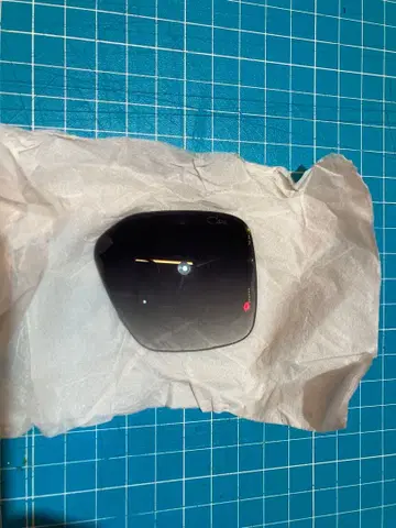 CAZAL 607 렌즈 왼쪽 1개 블랙 그라데이션 컬러