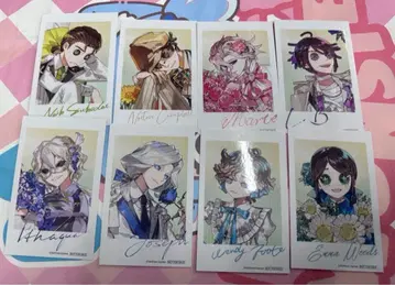 제5인격 AGF 회장 한정판 혜택 폴라로이드풍 카드 컴플리트 8종 2