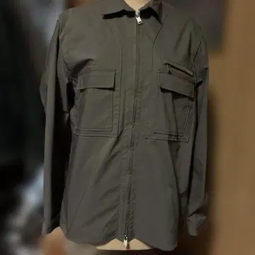 논네이티브 NN-SJ3802 밀리터리 셔츠 자켓 풀 집업