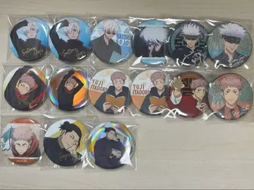 주술회전 이타도리 유우지 고죠 사토루 게토 스구루 캔뱃지