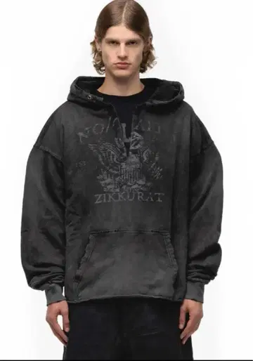 NO/FAITH STUDIOS 데미지 후드티