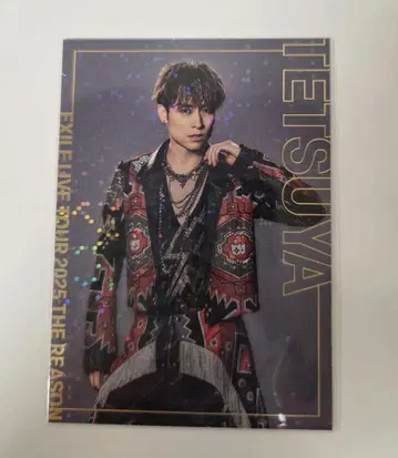 TETSUYA 시크릿 THE REASON 포토 카드 트레이딩 카드