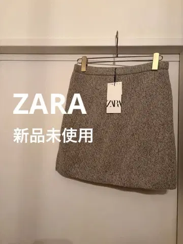 ZARA 자라 니트 편직 스커트 두꺼운 원단