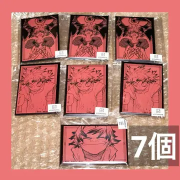 마루쿠지 가치액터 쇼키치 스퀘어 캔뱃지 루드 7개