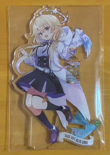 엘르 아크릴 스탠드 TAKE OUT BLUE BIRD 주문은 토끼입니까?