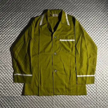 60s 빈티지 코튼 파자마 셔츠 USA