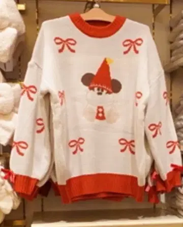 도쿄 디즈니 리조트 크리스마스 릴린린 스웨터