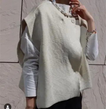 machatt 마차트 자카드 니트 베스트