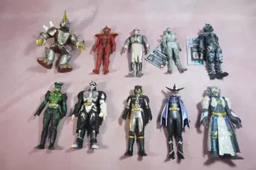 라이더 괴인 시리즈 그리드 오르페녹 미러 몬스터 외 10체