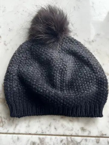 FABIANA FILIPPI 니트 모자 니트 캡 폼폼 부착