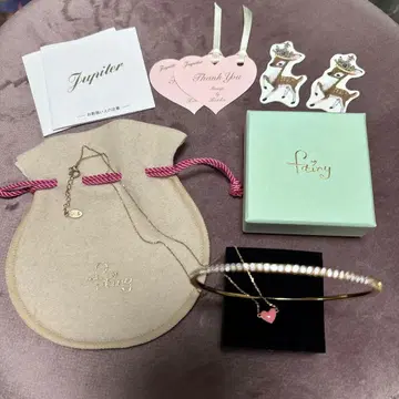 jupiter fairy 하트 목걸이