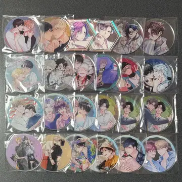 BL 애니메이트 그라테 콜라보 카페 아크릴 코스터 24개
