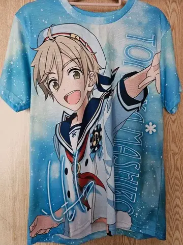 익명 앙상블 스타즈 앙스타 마시로 토모야 풀 그래픽 T셔츠