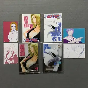 BLEACH 이치마루 긴 마츠모토 란기쿠 원작 그림체 굿즈 세트