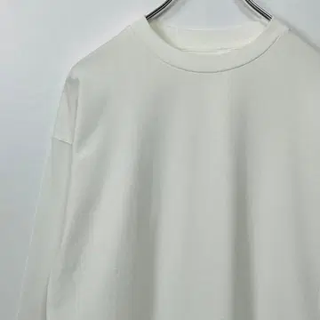 MUJI labo 초장면 천축편 긴팔 T셔츠