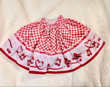 보크스 아웃핏 체리 드레스 세트 스커트만