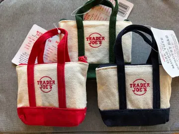 [ 14일 발송 ] TRADER JOE'S 미니 토트백 3색 세트
